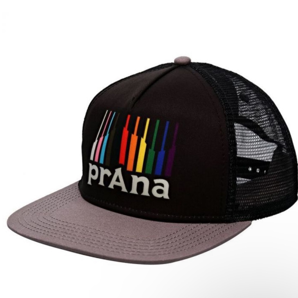 NWT Prana Vista‎ Trucker Hat Pride Mountain - Unisex One Size